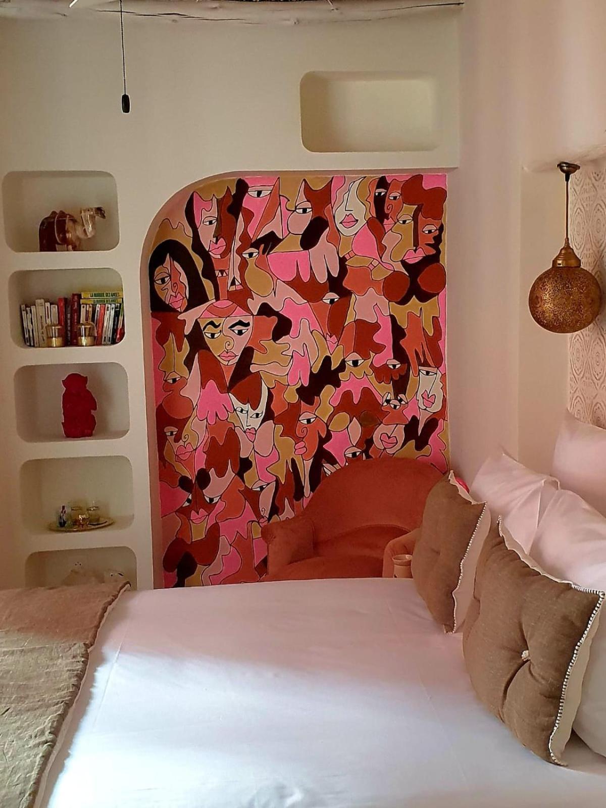 Le Singe Rose Bed & Breakfast Marrakesh Exterior foto