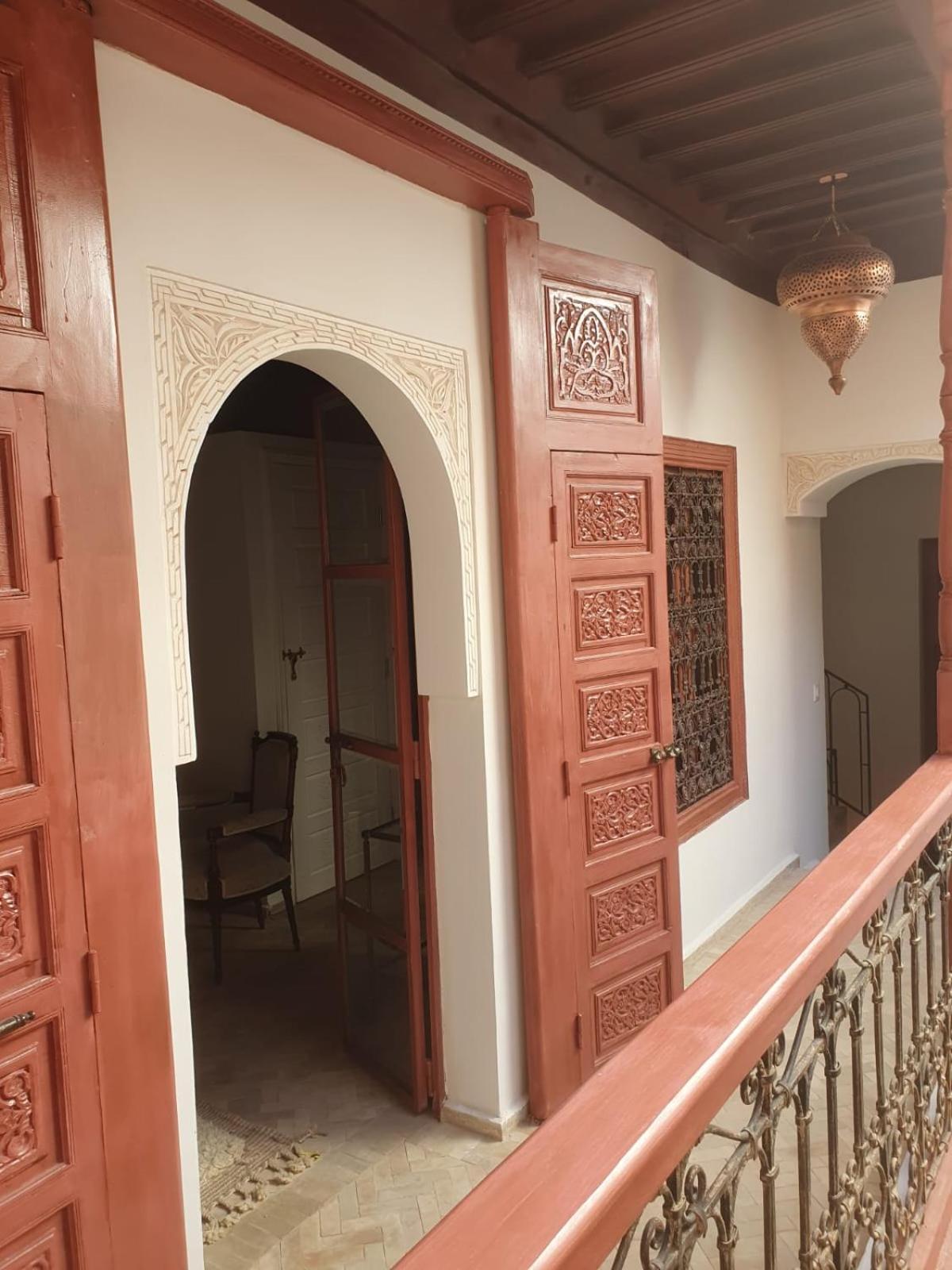 Le Singe Rose Bed & Breakfast Marrakesh Exterior foto