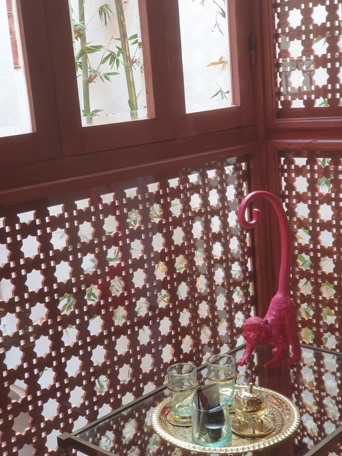Le Singe Rose Bed & Breakfast Marrakesh Exterior foto