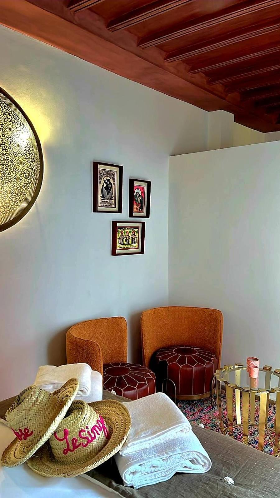 Le Singe Rose Bed & Breakfast Marrakesh Exterior foto
