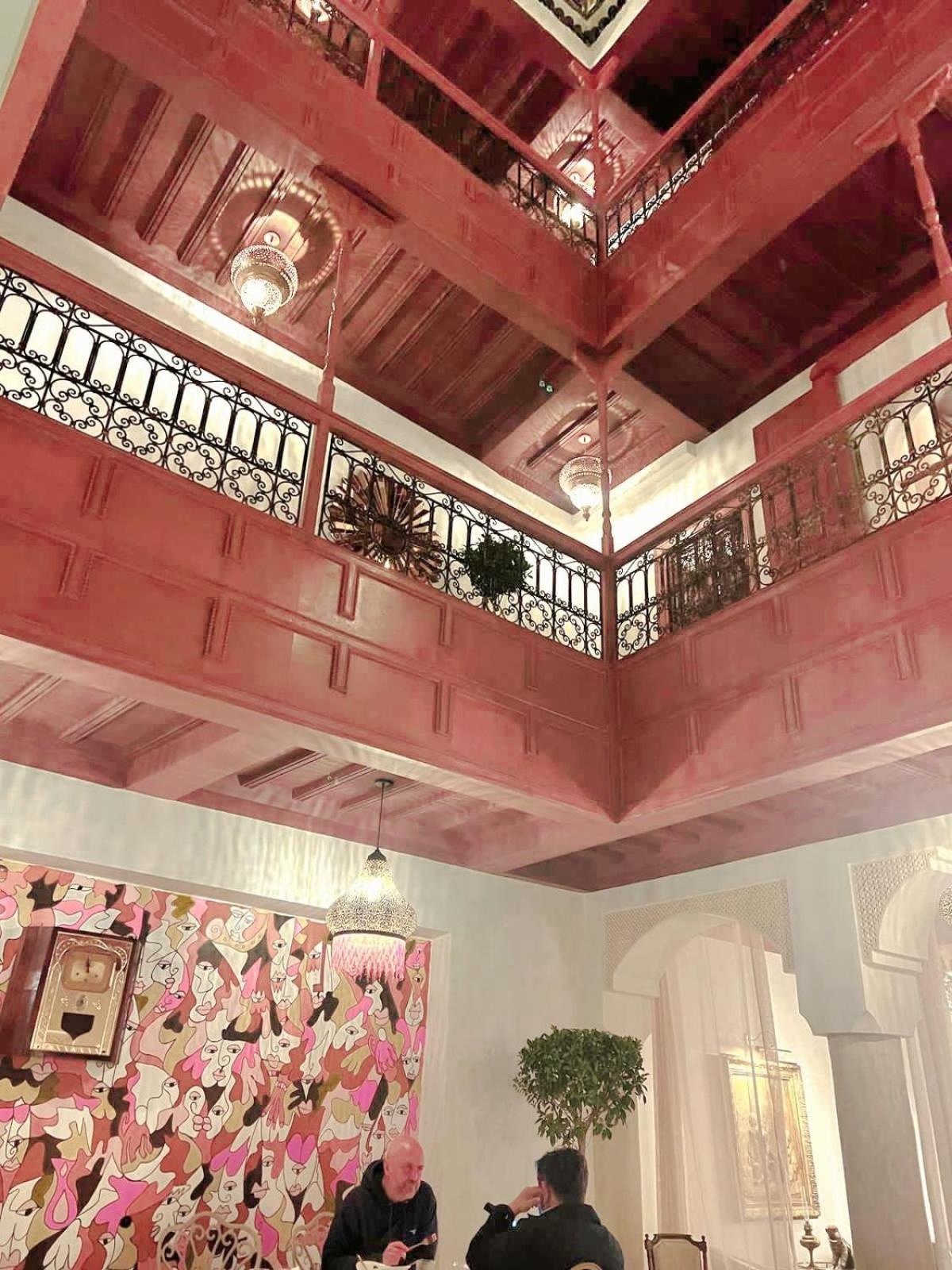 Le Singe Rose Bed & Breakfast Marrakesh Exterior foto