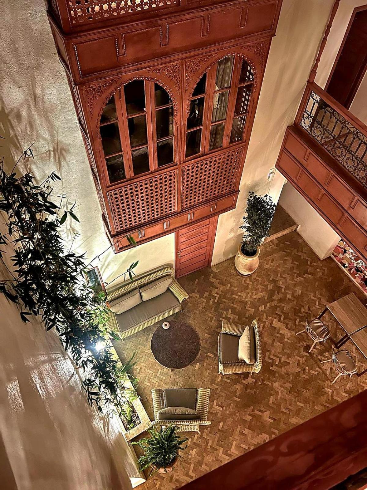 Le Singe Rose Bed & Breakfast Marrakesh Exterior foto