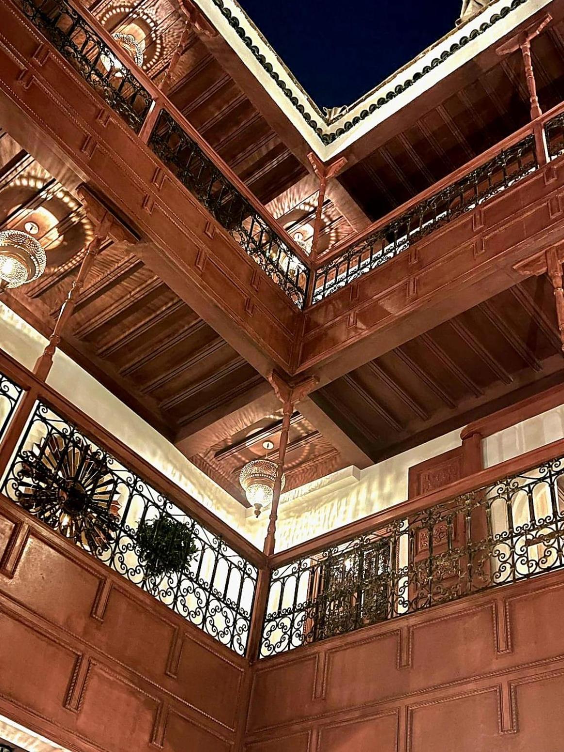 Le Singe Rose Bed & Breakfast Marrakesh Exterior foto