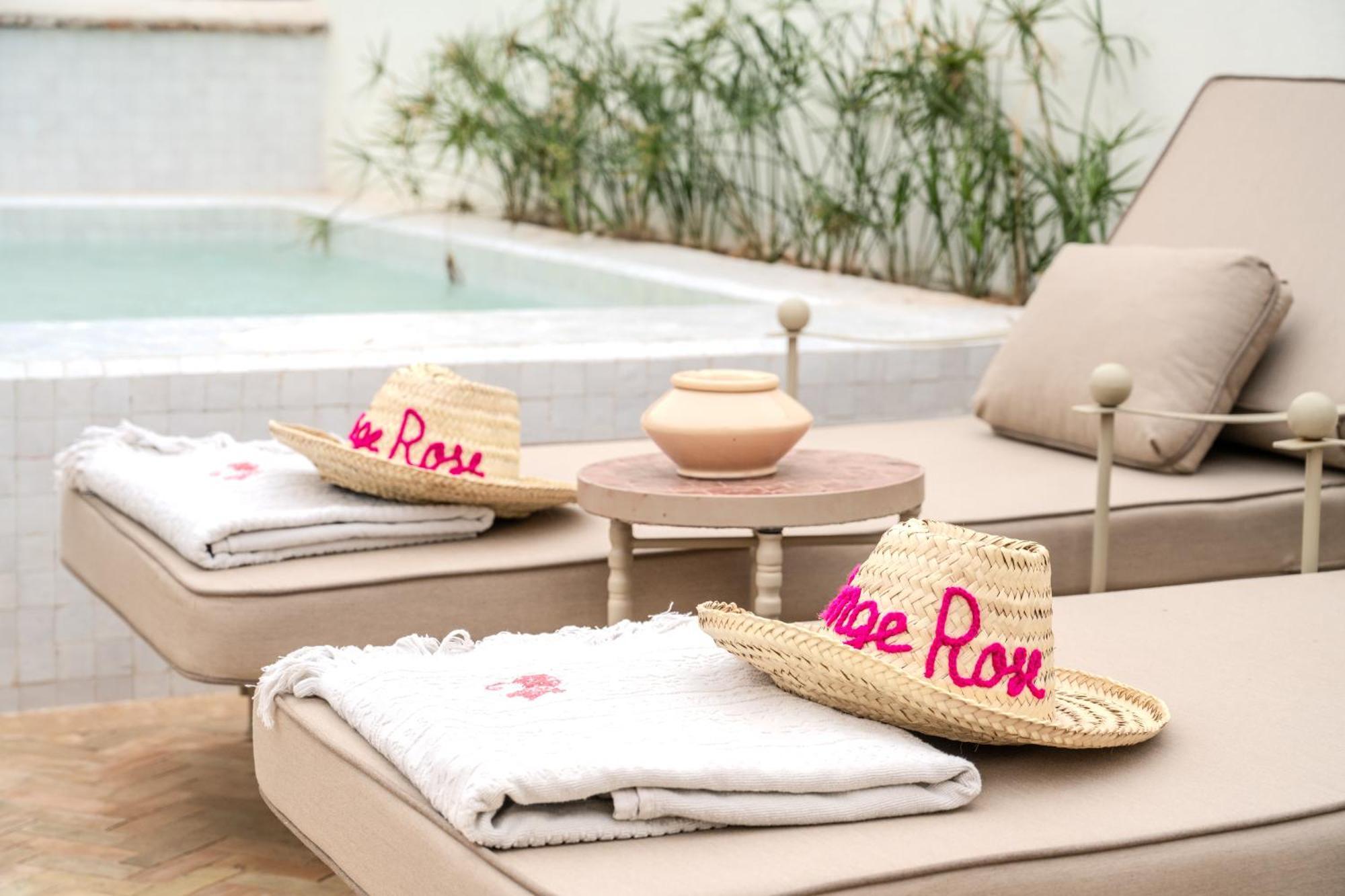 Le Singe Rose Bed & Breakfast Marrakesh Exterior foto