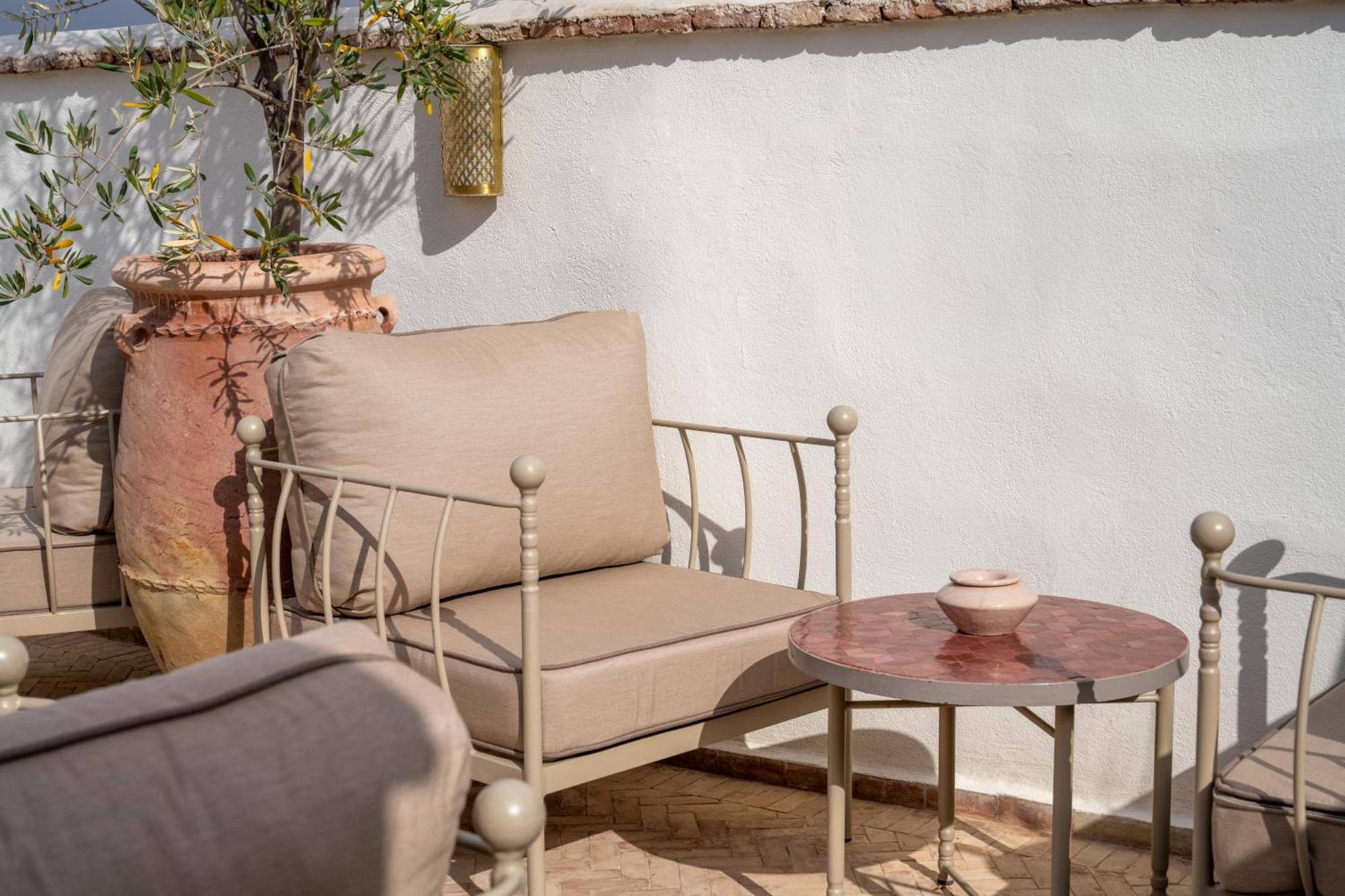Le Singe Rose Bed & Breakfast Marrakesh Exterior foto
