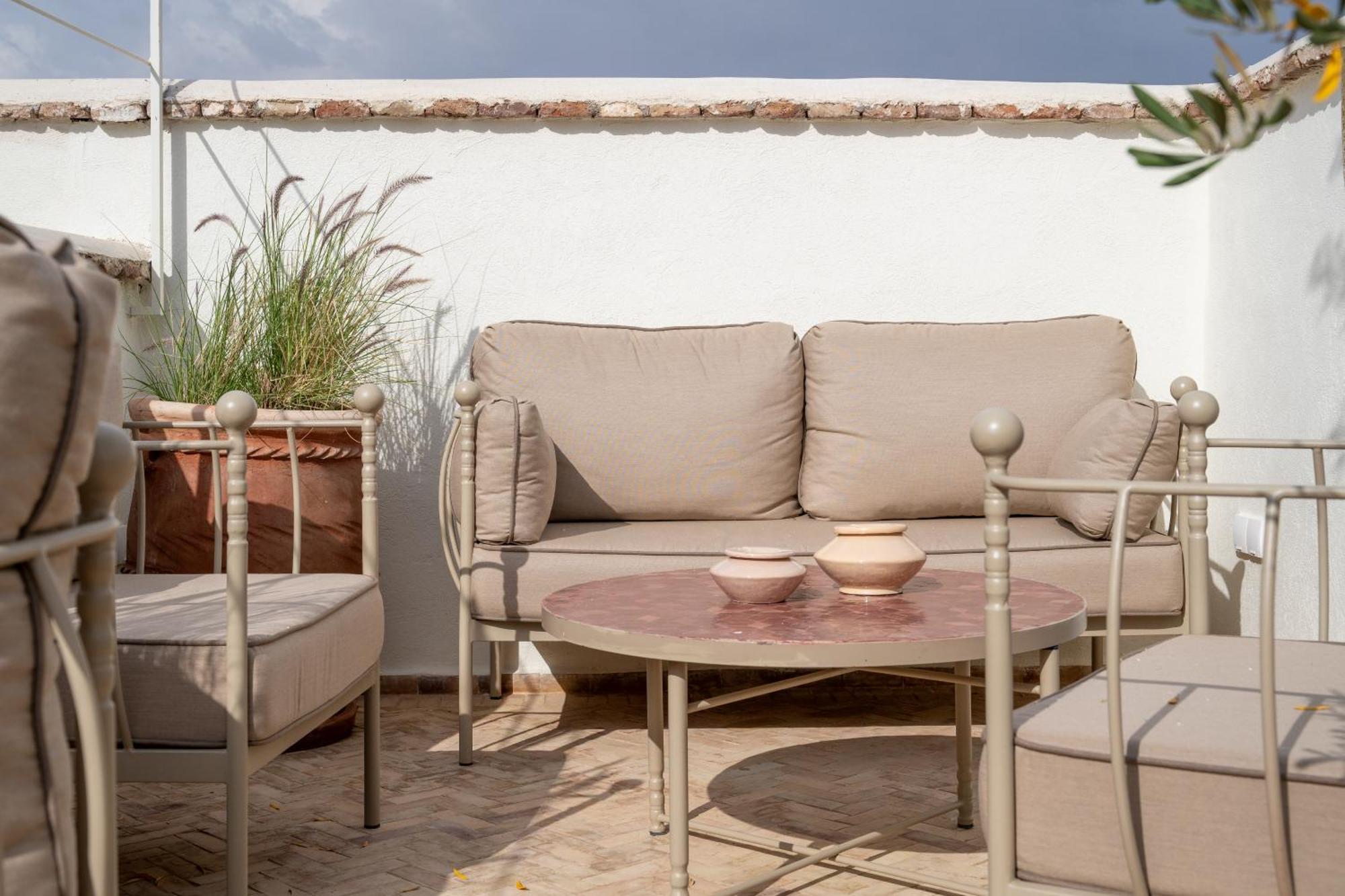 Le Singe Rose Bed & Breakfast Marrakesh Exterior foto